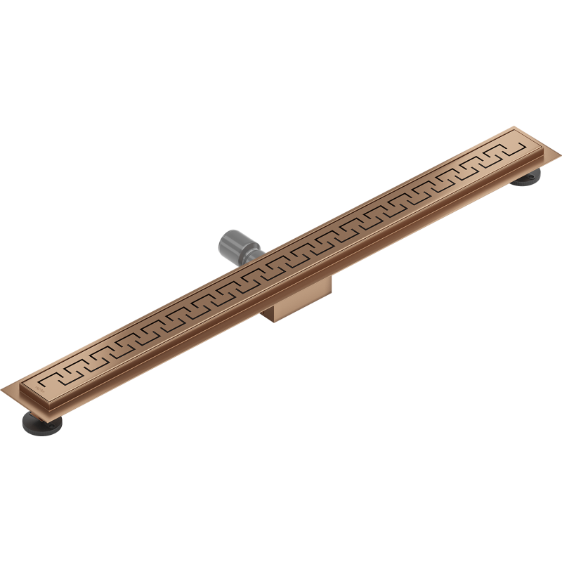 Mexen Flat M15 drain linéaire 90 cm, cuivre brossé - 1C24090-15