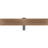 Mexen Flat 360° M15 drain linéaire rotatif 50 cm, cuivre brossé - 1C24050-40