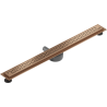 Mexen Flat 360° M15 canalisation linéaire pivotante 100 cm, cuivre brossé - 1C24100-40