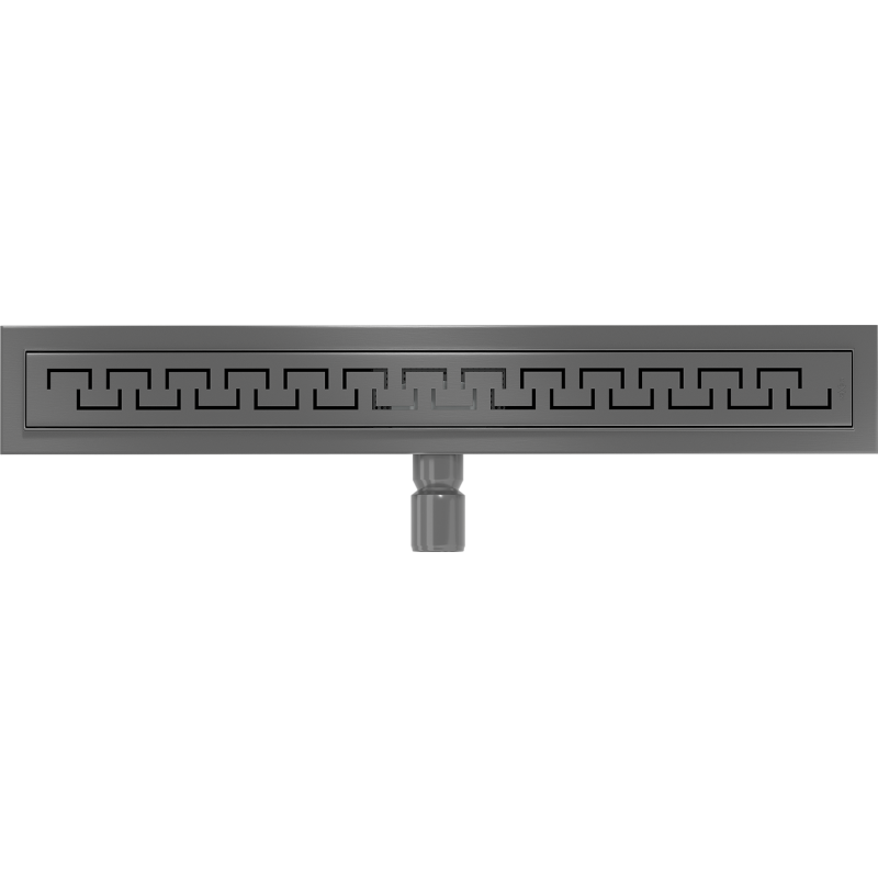 Mexen Flat M15 drain de douche linéaire 50 cm, gris canon brossé - 1E24050-15