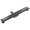 Mexen Flat M15 canal de douche linéaire 70 cm, gris fusil brossé - 1E24070-15