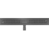 Mexen Flat M15 canal de douche linéaire 70 cm, gris fusil brossé - 1E24070-15