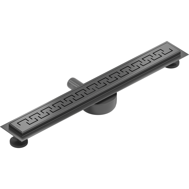 Mexen Flat 360° M15 siphon linéaire pivotant 70 cm, gris canon brossé - 1E24070-40