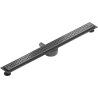 Mexen Flat 360° M15 canalisation linéaire rotative 80 cm, gris pistolet brossé - 1E24080-40
