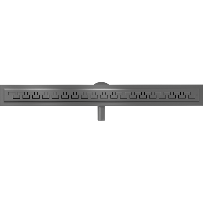 Mexen Flat 360° M15 canalisation linéaire pivotante 100 cm, gris canon brossé - 1E24100-40