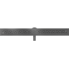 Mexen Flat 360° M15 canalisation linéaire pivotante 100 cm, gris canon brossé - 1E24100-40