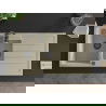 Mexen Andres évier en granit à 1,5 cuvette avec égouttoir 1000 x 500 mm, Beige, siphon Noir - 6515101510-69-B