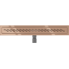 Mexen Flat M18 caniveau linéaire 70 cm, or rose - 1623070-15