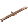 Mexen Flat M18 drain linéaire 80 cm, or rose - 1623080-15