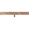 Mexen Flat M18 caniveau linéaire 100 cm, or rose - 1623100-15