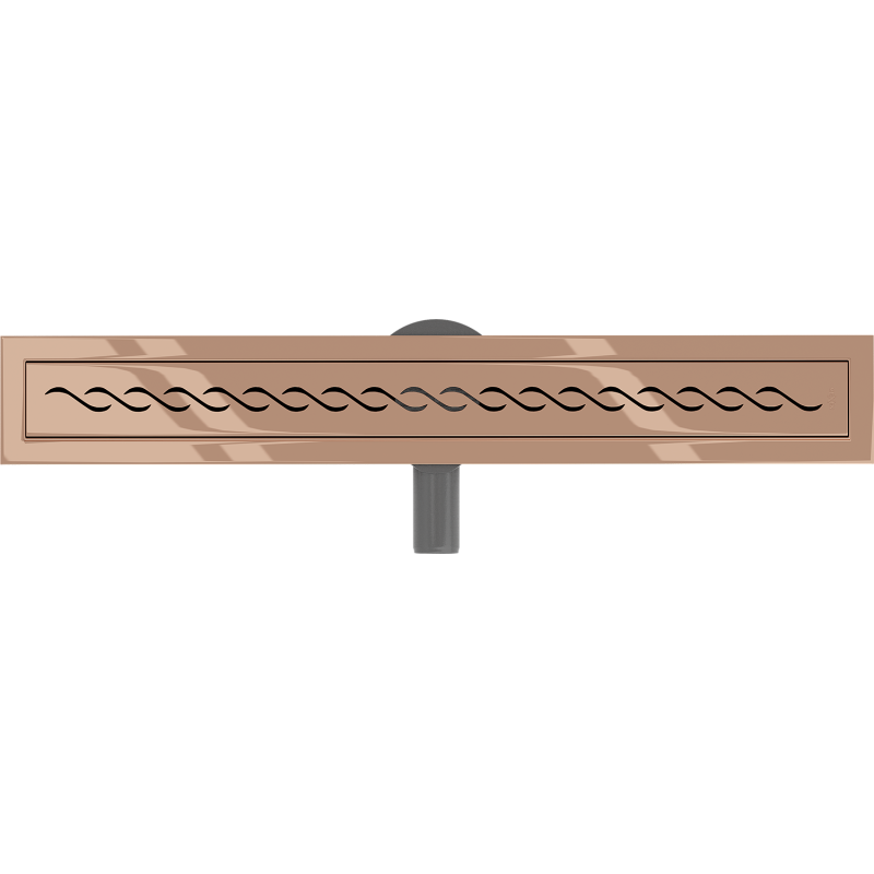Mexen Flat 360° M18 bonde linéaire pivotante 60 cm, or rose - 1623060-40