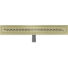 Mexen Flat M18 évacuation linéaire 60 cm, or brossé - 1A23060-15