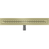 Mexen Flat M18 caniveau linéaire 70 cm, or brossé - 1A23070-15