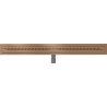 Mexen Flat M18 canal de drainage linéaire 80 cm, cuivre brossé - 1C23080-15
