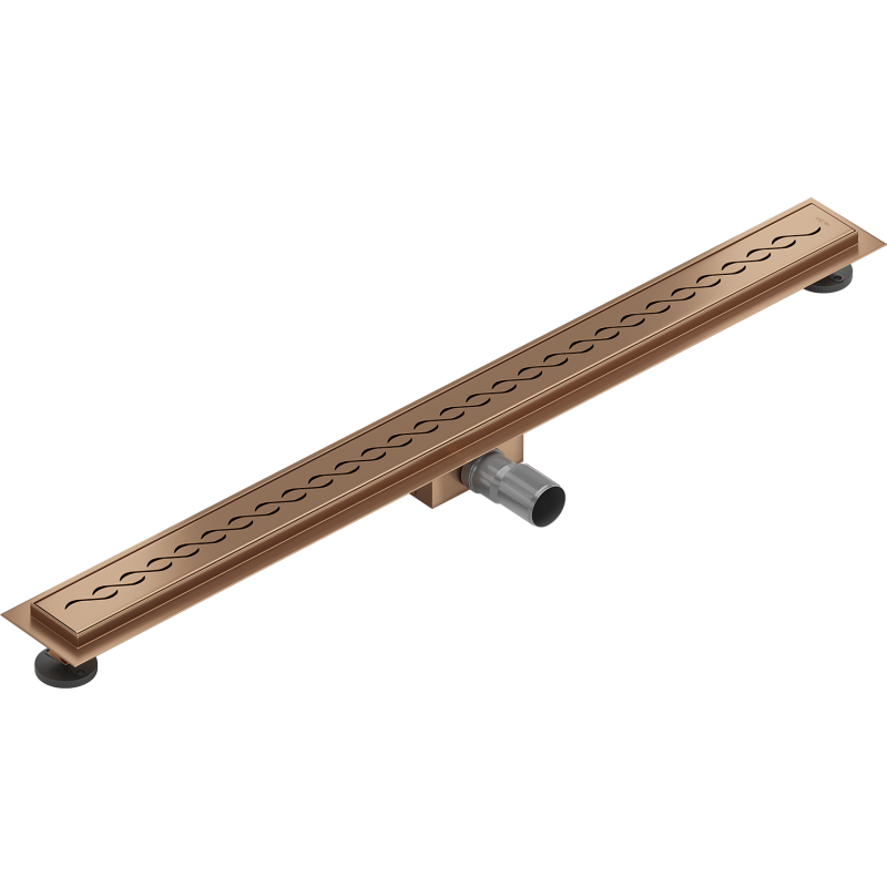 Mexen Flat M18 drain linéaire 90 cm, cuivre brossé - 1C23090-15