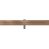 Mexen Flat 360° M18 canalisation linéaire rotative 100 cm, cuivre brossé - 1C23100-40