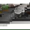 Mexen Andres évier en granit à 1,5 cuvette avec égouttoir 1000 x 500 mm Noir moucheté, siphon Noir - 6515101510-76-B