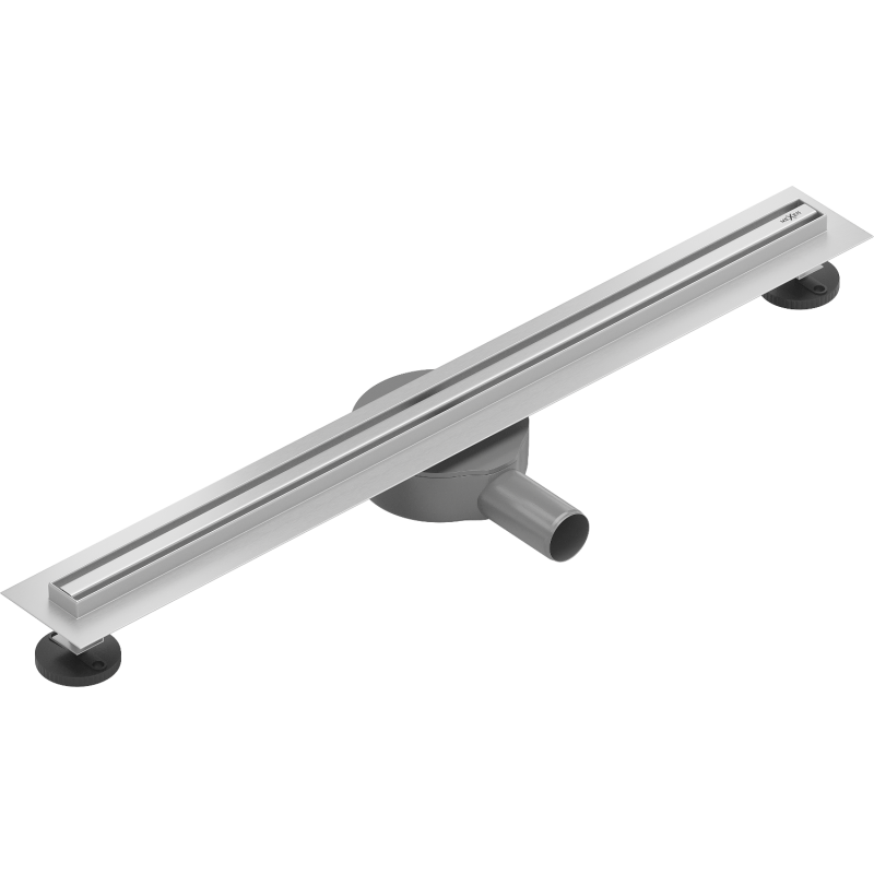 Mexen Flat 360° Slim caniveau linéaire rotatif 50 cm, inox - 1041050