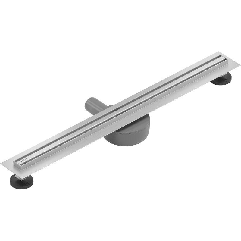 Mexen Flat 360° Slim caniveau linéaire rotatif 50 cm, inox - 1041050