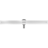 Mexen Flat 360° Slim caniveau linéaire pivotant 50 cm, blanc - 1241050