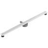 Mexen Flat 360° Slim caniveau linéaire pivotant 50 cm, blanc - 1241050