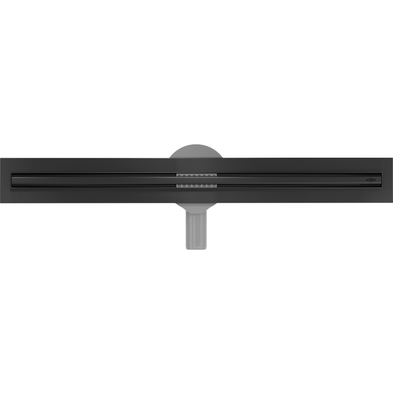 Mexen Flat 360° Slim caniveau linéaire pivotant 50 cm, noir - 1741050