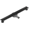 Mexen Flat 360° Slim caniveau linéaire pivotant 50 cm, noir - 1741050