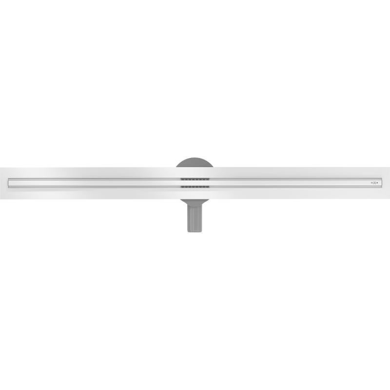 Mexen Flat 360° Slim caniveau linéaire rotatif 140 cm, blanc - 1241140