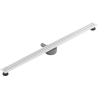 Mexen Flat 360° Slim caniveau linéaire pivotant 150 cm, blanc - 1241150
