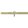 Mexen Flat 360° Slim évacuation linéaire rotative 90 cm, or brossé - 1A41090