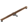 Mexen Flat 360° Slim caniveau linéaire pivotant 100 cm, cuivre brossé - 1C41100