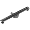 Mexen Flat 360° Slim drainage linéaire pivotant 60 cm, gun gray brossé - 1E41060