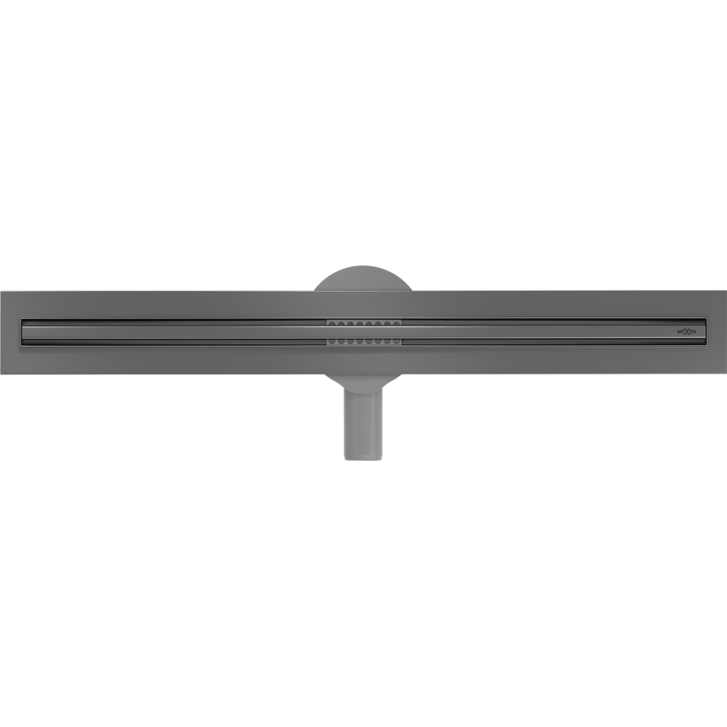 Mexen Flat 360° Slim drainage linéaire pivotant 60 cm, gun gray brossé - 1E41060