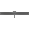 Mexen Flat 360° Slim drainage linéaire pivotant 60 cm, gun gray brossé - 1E41060