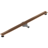 Mexen Flat 360° Slim caniveau linéaire pivotant 140 cm, cuivre brossé - 1C41140