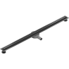 Mexen Flat 360° Slim caniveau linéaire rotatif 160 cm, gris canon brossé - 1E41160