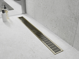 Mexen Flat M33 caniveau linéaire 50 cm, or - 1533050-15