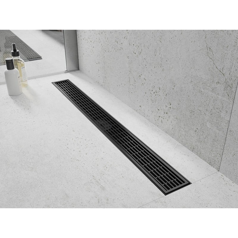 Mexen Flat 360° M33 drain line rotatif 100 cm, noir - 1733100-40