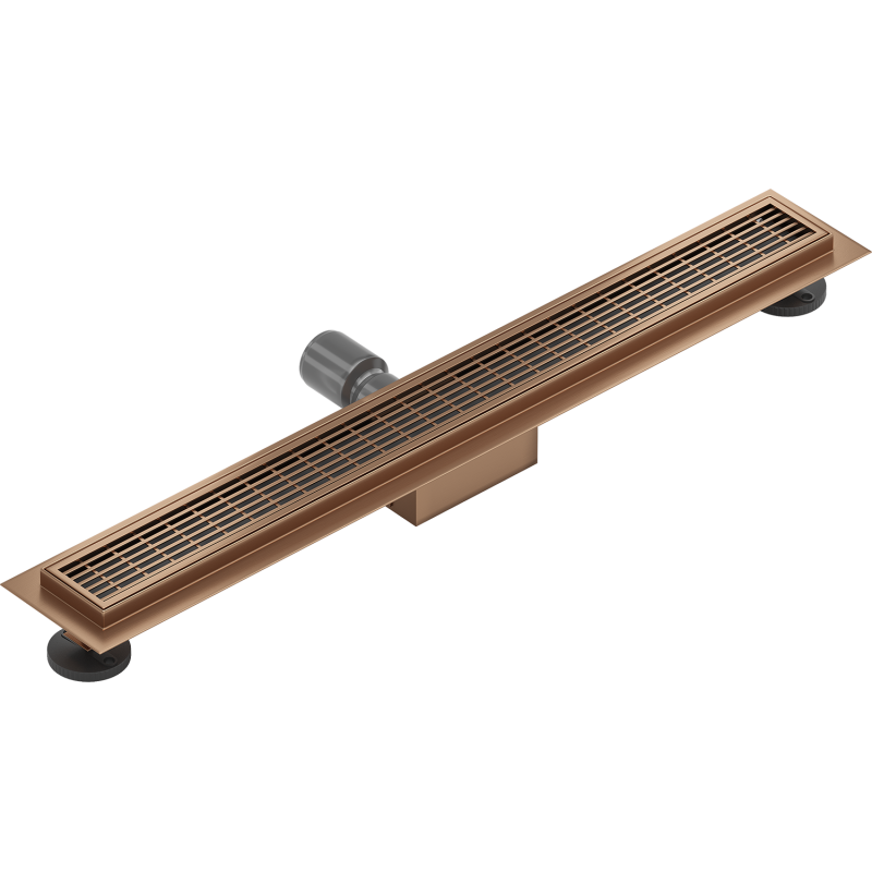 Mexen Flat M33 drain linéaire 50 cm, cuivre brossé - 1C33050-15