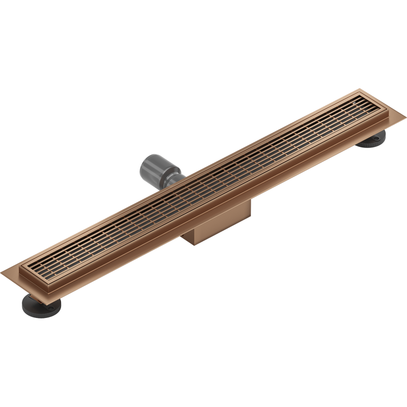 Mexen Flat M33 évacuation linéaire 60 cm, cuivre brossé - 1C33060-15