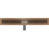 Mexen Flat M33 siphon linéaire 70 cm, cuivre brossé - 1C33070-15