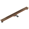 Mexen Flat M33 siphon linéaire 90 cm, cuivre brossé - 1C33090-15
