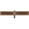 Mexen Flat 360° M33 écoulement linéaire rotatif 60 cm, cuivre brossé - 1C33060-40