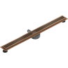 Mexen Flat 360° M33 drain linéaire rotatif 80 cm, cuivre brossé - 1C33080-40