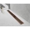 Mexen Flat 360° M33 évacuation linéaire rotative 100 cm, cuivre brossé - 1C33100-40