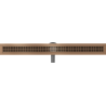 Mexen Flat 360° M33 évacuation linéaire rotative 100 cm, cuivre brossé - 1C33100-40