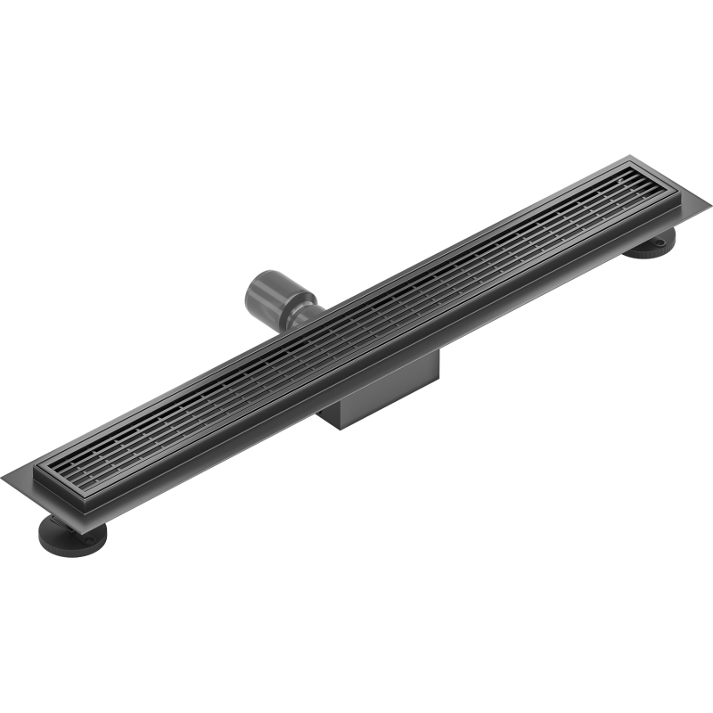 Mexen Flat M33 drain linéaire 70 cm, gris canon brossé - 1E33070-15