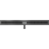Mexen Flat M33 drain linéaire 90 cm, gris canon brossé - 1E33090-15