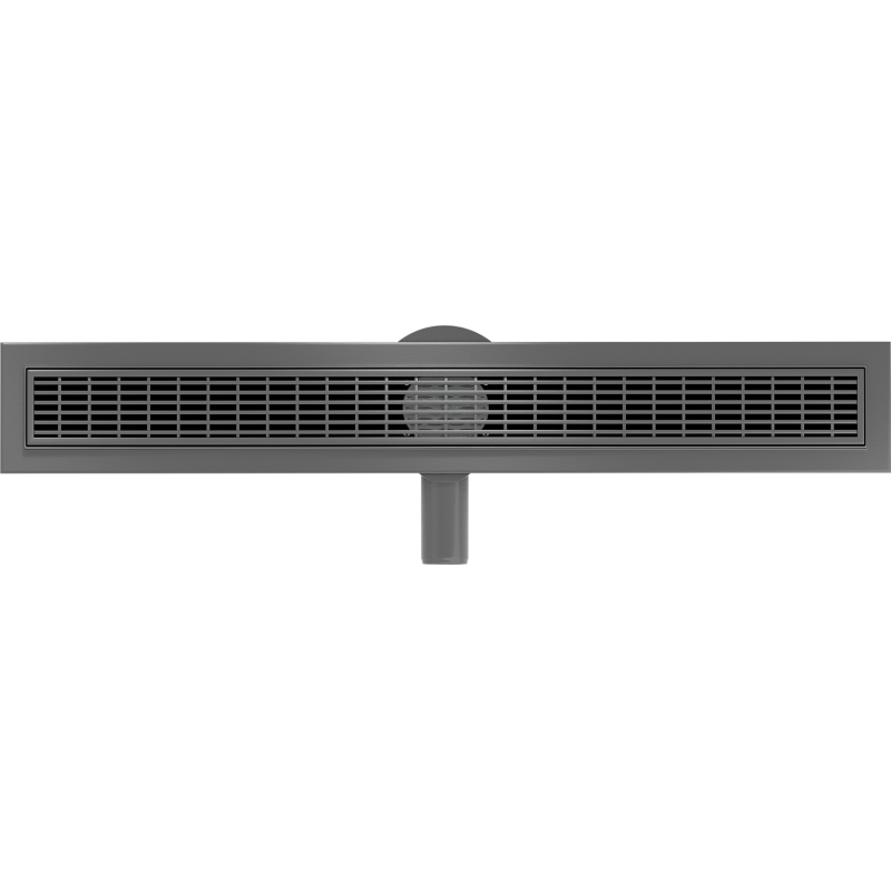 Mexen Flat 360° M33 drain linéaire pivotant 50 cm, gun gray brossé - 1E33050-40