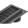Mexen Flat 360° M33 canalisation linéaire rotative 90 cm, gris canon brossé - 1E33090-40